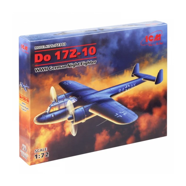 Model Kit Aircraft - Do 17Z-10 WWII German Night Fighter 1:72