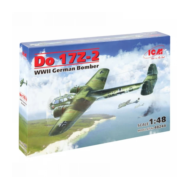 Model Kit Aircraft - Do 17Z-2 WWII German Bomber 1:48