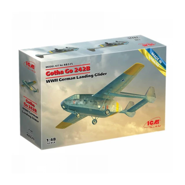 Model Kit Aircraft - Gotha Go 242B WWII German Landing Glider 1:48