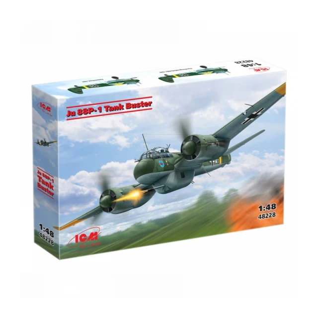 Model Kit Aircraft - Ju 88P-1 Tank Buster 1:48