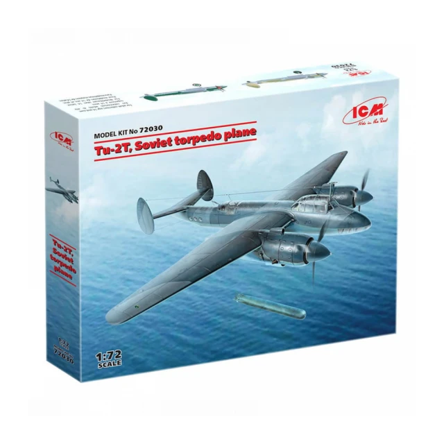 Model Kit Aircraft - Tu-2T Soviet Torpedo Plane 1:72