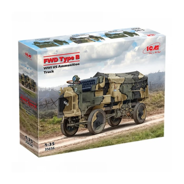 Model Kit Military - FWD Type B WWI US Ammunition Truck 1:35