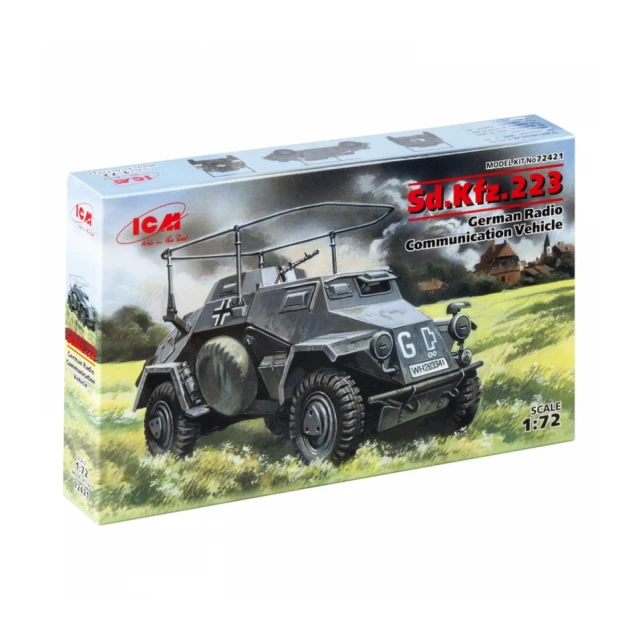 Model Kit Military - Sd.Kfz.223 German Radio Communication Vehicle 1:72