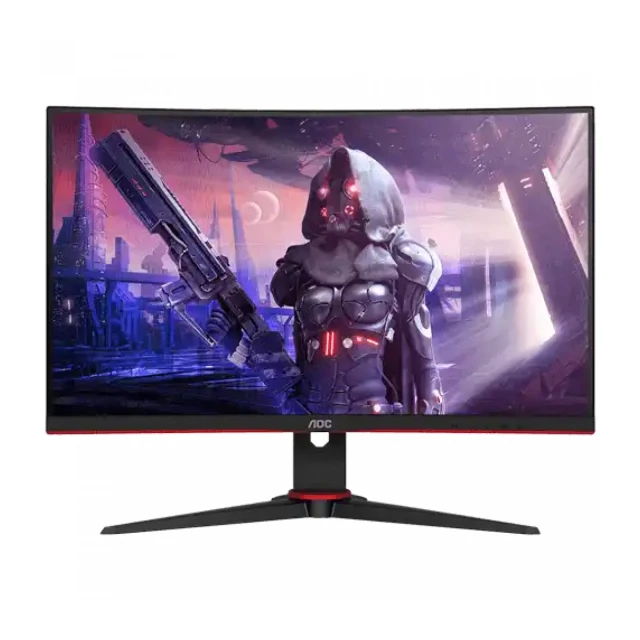 Monitor 23.6 AOC C24G2AE/BK C 1920x1080/Full HD/VA/165Hz/1ms/VGA/2xHDMI/DP/Zvučnici/Curved