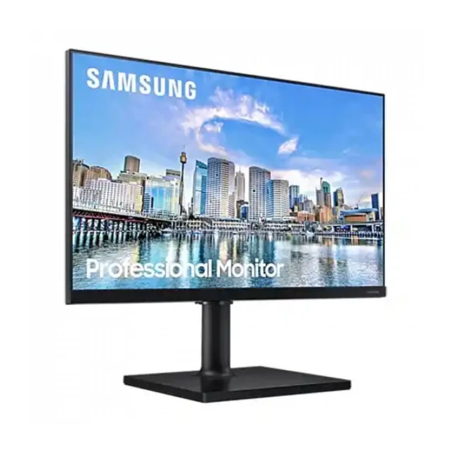 Monitor 24 Samsung LF24T450FQR 1920x1080/FHD IPS/75Hz/5ms/DP/2x HDMI/2x USB/Freesync/Pivot/crna