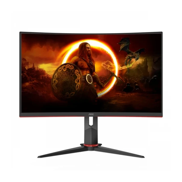 Monitor 27 AOC CQ27G2S 2560x1440/VA/1ms/144Hz/2xHDMI/DP/AMD FreeSyncAdaptive Syn