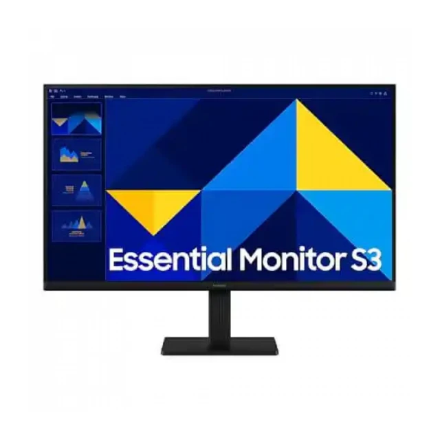 Monitor 27 Samsung Essential Monitor S3 LS27D300GAUXEN 1920x1080/FHD IPS/100Hz/5ms/VGA/HDMI