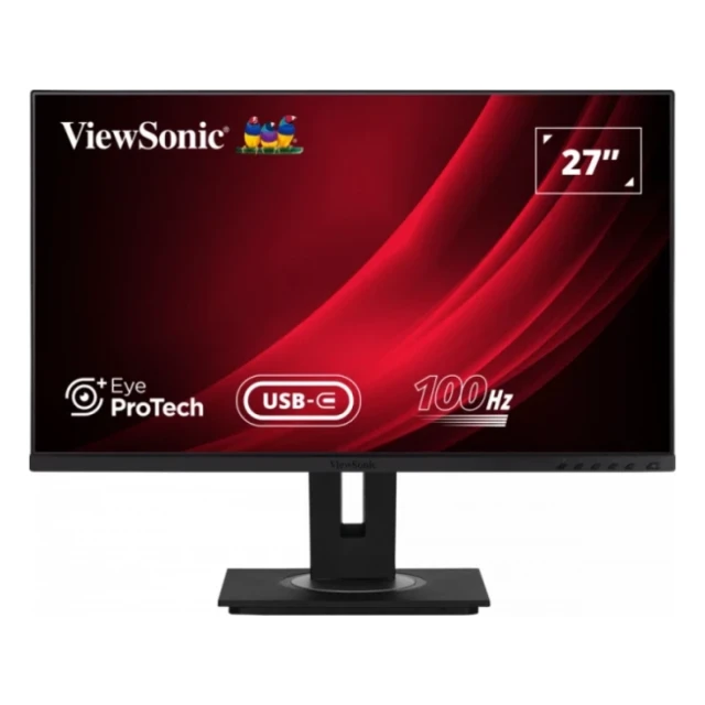 Monitor 27 Viewsonic VG2755-2K 2560x1440/QHD/100Hz/IPS/5ms/HDMI/DP/4x USB/USB-C/Pivot/Zvučnici