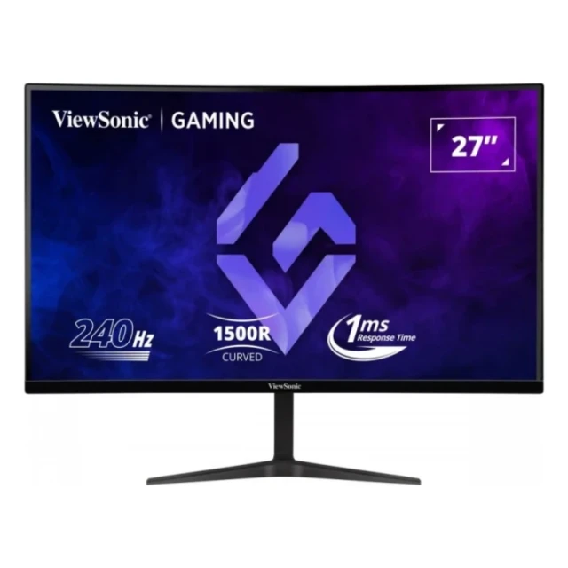 Monitor 27 Viewsonic VX2719-PC-MHD 1920x1080/240Hz/1ms/2xHDMI/DP/FreeSync Premium/Zvučnici/Curved