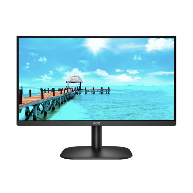 Monitor AOC 24B2XH/EU 23,8"/IPS/1920x1080/75Hz/4ms GtG/VGA,HDMI/VESA/crna