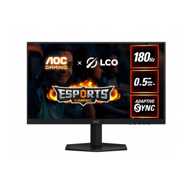 Monitor AOC 24G42E 24"/IPS/1920x1080/180Hz/1ms GtG/HDMI,DP/adaptive sync/crna
