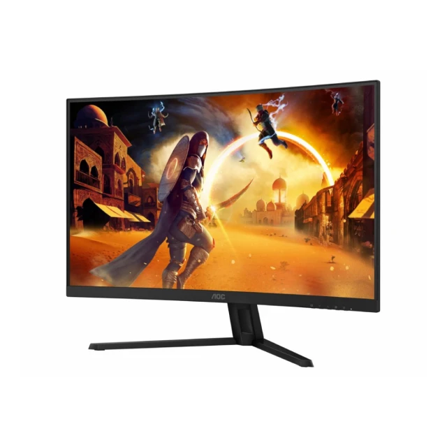 Monitor AOC CQ32G4VE 31.5"/VA/2560x1440/180Hz/1ms GtG/HDMIx2,DP/Adaptive sync/VESA/crna