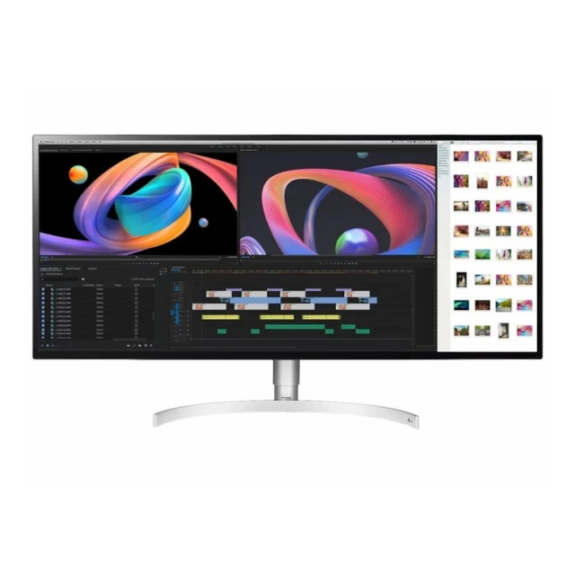 Monitor LG 34WK95UP-W 34"/IPS,21:9/5120x2160/60Hz/5ms GtG/HDMI,DP,USB, Thunderbolt3/visina/srebrna