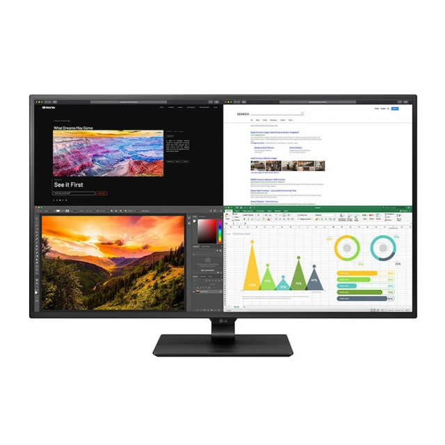 Monitor LG 43UN700P-B 42.5"/IPS/3840x2160/60Hz/8ms GtG/HDMIx4,DP,USB/VESA