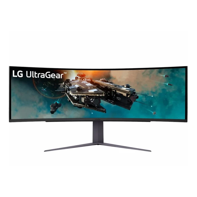 Monitor LG 49GR85DC-B 49"/VA,32:9,zakrivljen/5120x1440/240Hz/1ms GtG/HDMIx2,DP,USB3/Freesync/visina