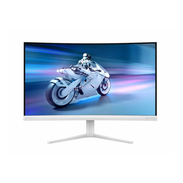 Monitor PHILIPS 27M2C5201L/00 27"/VA,zakrivljen/1920X1080/180Hz/1ms GtG/HDMIx2,DP/VESA/bela