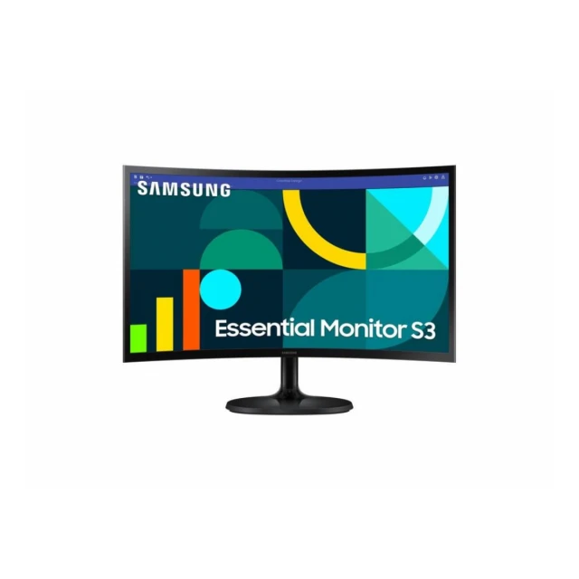 Monitor SAMSUNG LS24D360GAUXEN 24"/VA,zakrivljen/1920X1080/100Hz/5ms GtG/VGA,HDMI/VESA/crna