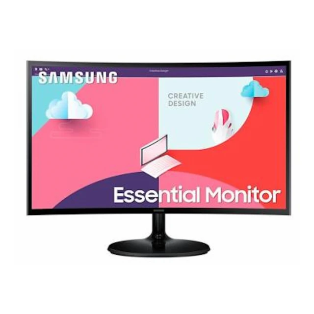 Monitor SAMSUNG LS27C360EAUXEN 27"/VA,zakrivljen/1920X1080/75Hz/4ms GtG/VGA,HDMI/Freesync/VESA