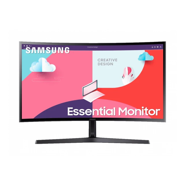 Monitor SAMSUNG LS27C366EAUXEN 27"/VA,zakrivljen/1920X1080/75Hz/4 ms GtG/VGA,HDMI/Freesync/VESA