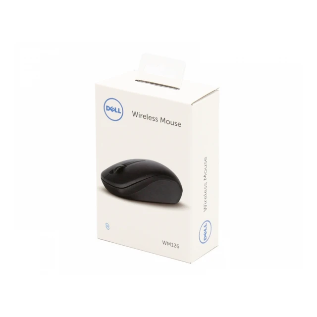 Mouse USB Wireless DELL WM126 Optical Black 