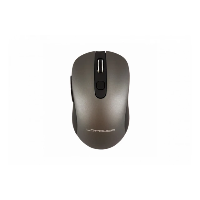 Mouse USB Wireless LC Power LC-M718GW Mouse optical compact 2.4Ghz Wireless 800/1200/1600dpi Black/Antracit