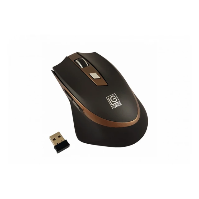 Mouse USB Wireless LC Power LC-M719BW Mouse optical compact 2.4Ghz Wireless 800/1200/1600dpi Black/Silver/Bronze