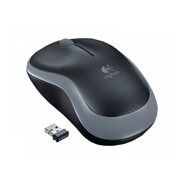 Mouse Wireless Logitech M185 Wireles Mouse Swift Gray 910-002238