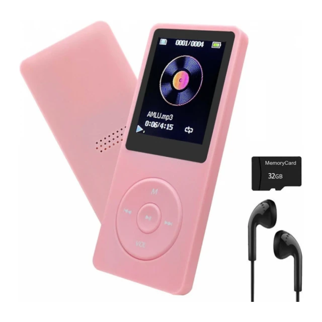 MP3 Player Bluetooth 32GB pink