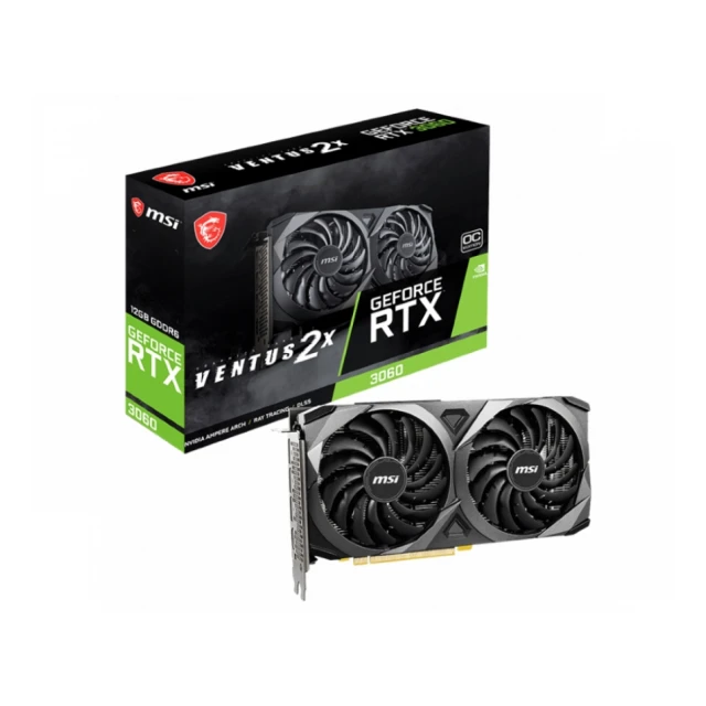 MSI nVidia GeForce RTX 3060 12GB 192bit RTX 3060 VENTUS 2X 12G OC LHR grafička karta