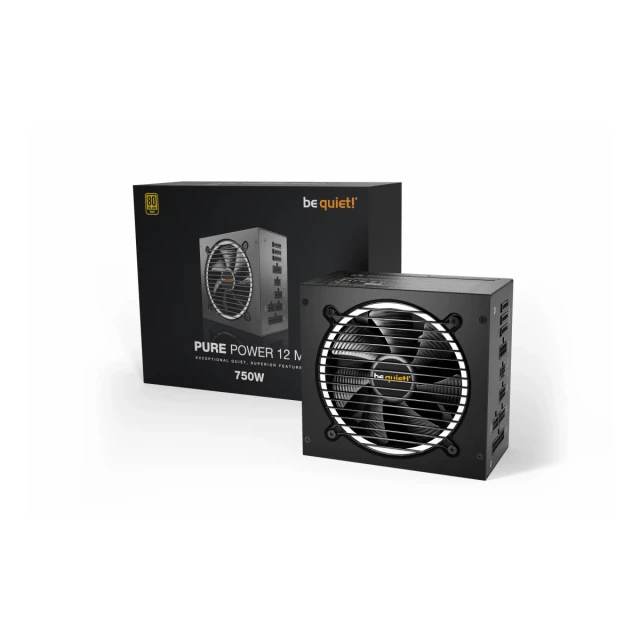 Napajanje Be Quiet Pure Power 12 M750W BN343 Gold  Modularno ATX3.0