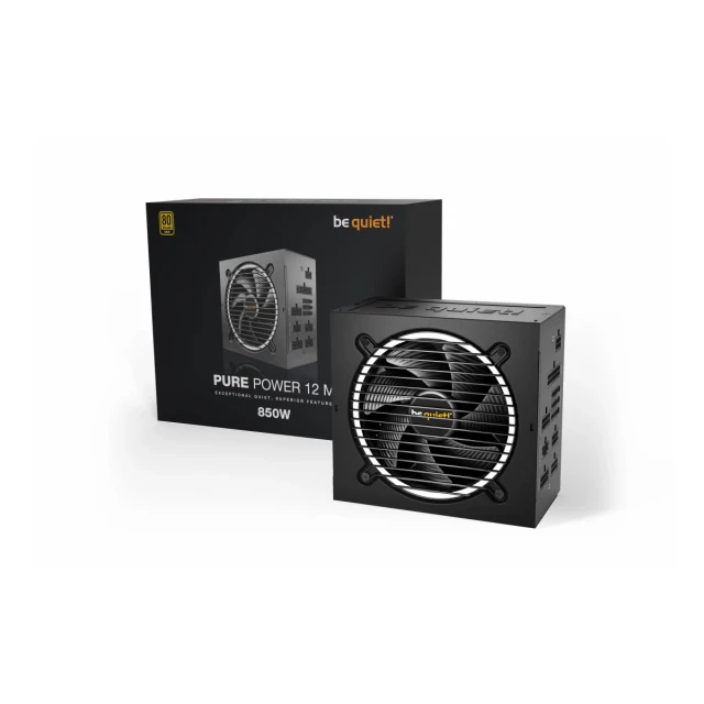 Napajanje Be Quiet Pure Power 12M 850W Gold BN344 ATX3.0 Modularno