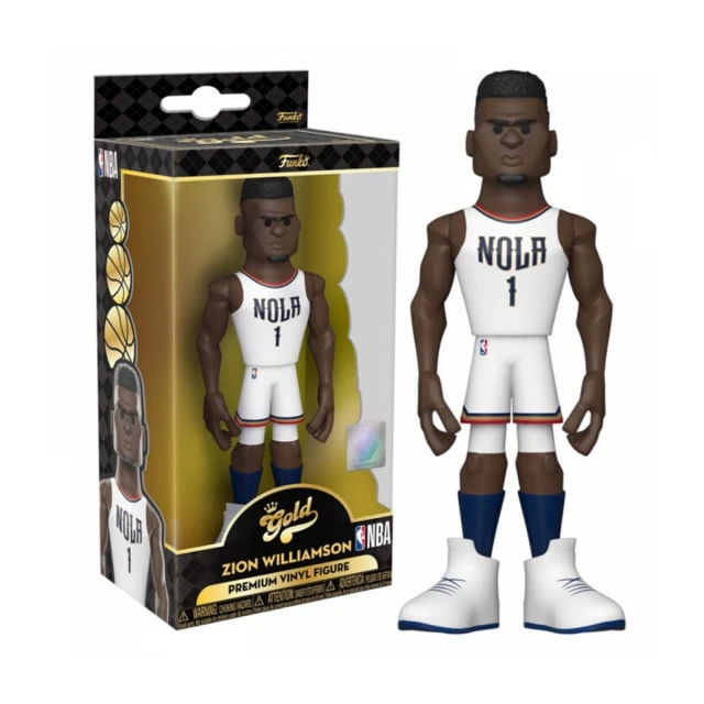 NBA Pelicans Gold 5" Zion Williamson (Homeuni)