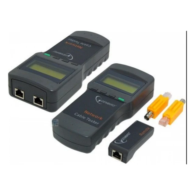 NCT-3 Gembird Digital network cable tester. Suitable for Cat 5E, 6E, coaxial, and telephone cable