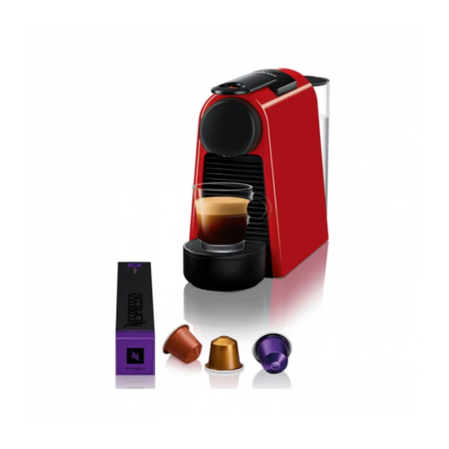 Nespresso Aparat za kafu Essenza Mini crvena