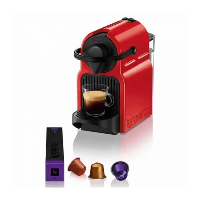 Nespresso Aparat za kafu Inissia Crveni