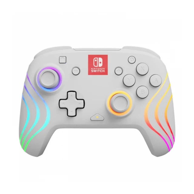 Nintendo Switch Afterglow Wave Wireless Controller White