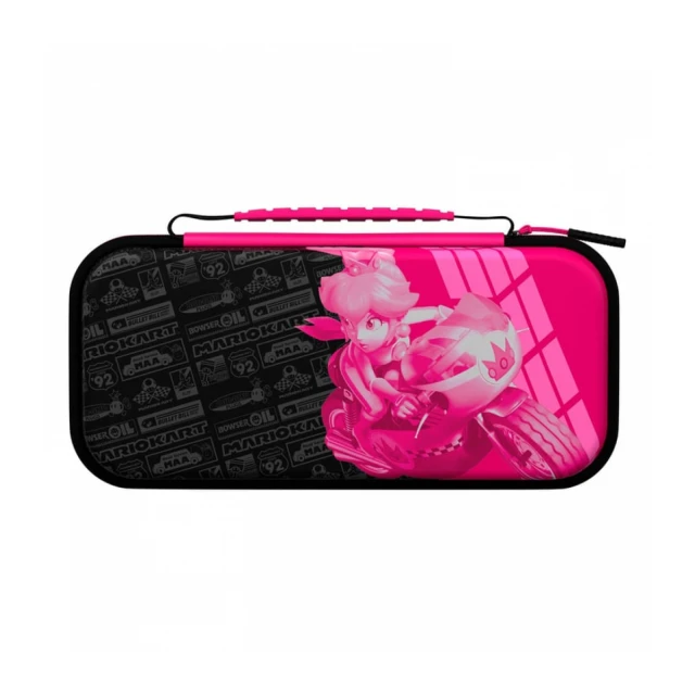 Nintendo Switch Travel Case Plus Glow - Grand Prix Peach