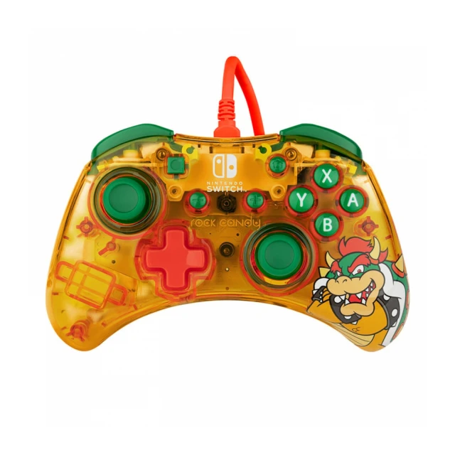 Nintendo Switch Wired Controller Rock Candy Mini - Bowser