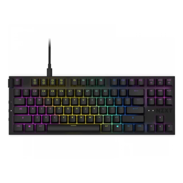 NZXT Function Tenkeyless mehanička tastatura UK crna (KB-1TKUK-BR) 