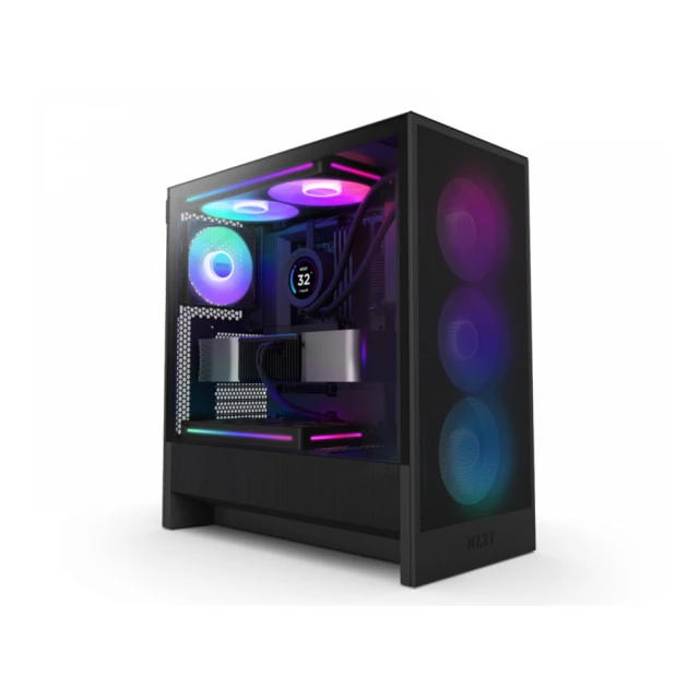 NZXT H5 Flow RGB Gaming kućište crno (CC-H52FB-R1) 