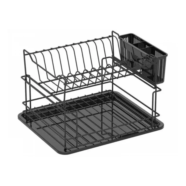 Oceđivač za sudove Texell TDE-BD338 Black double decker