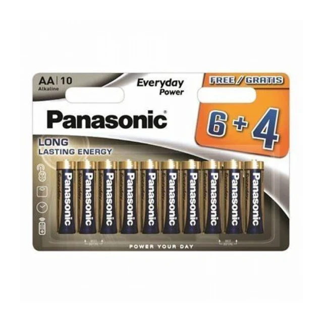 Panasonic baterije LR6EPS/10BW-AA Alkalne Ever 10 komada