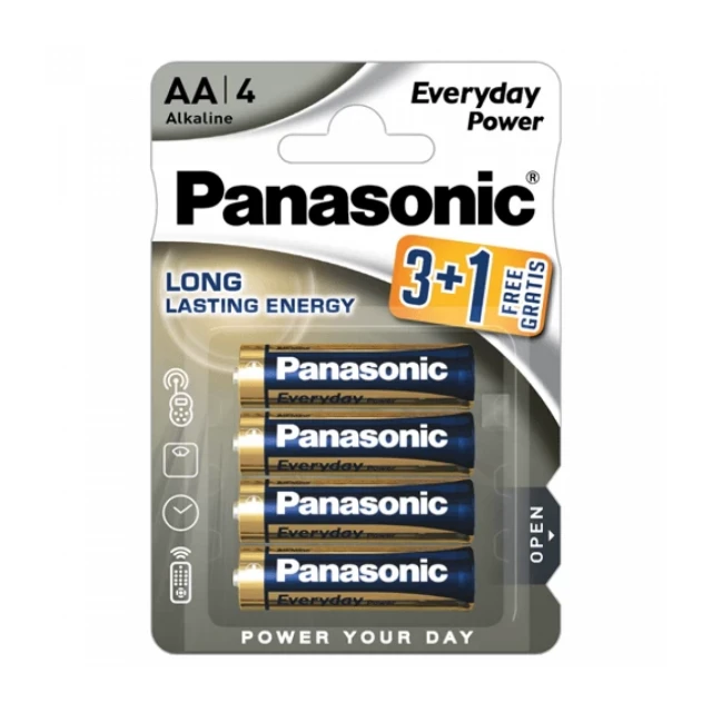 Panasonic baterije LR6EPS/4BP-AA Alkaline Every 4 komada