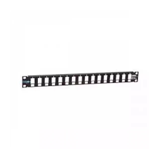 Patch panel modularni 19/1U sa 24 slota za UTP module UKP-24-1U  bez modula