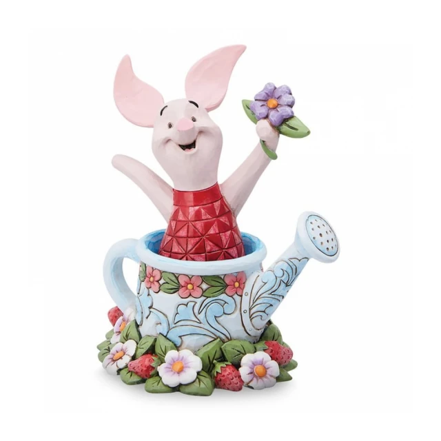 Picked for You (Piglet in Watering Can Figurine)