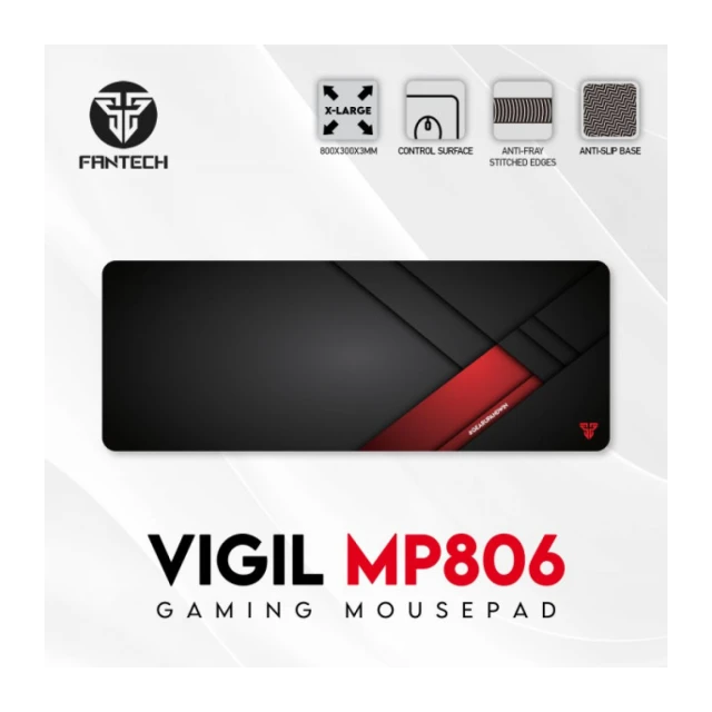 Podloga za miša Fantech MP806 Vigil 800x300mm crna