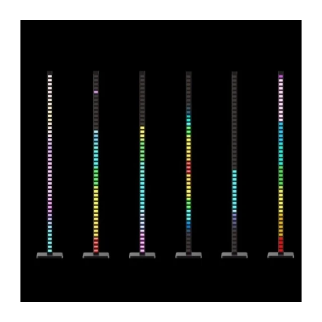 Podna lampa M69-B RGB+IC crna 10W LED sa daljinskim 20 tastera i adapterom 5V 2A
