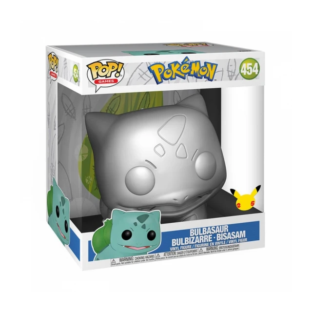 Pokemon POP! Viny - Bulbasaur Silver Metalic 10"