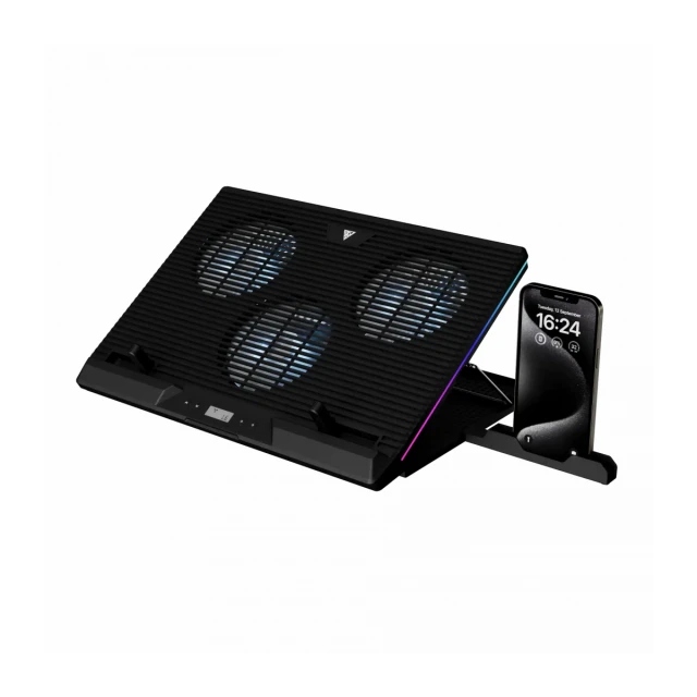 Postolje za laptop Gamdias Aether M1-7301 3x120mm/2xUSB-A