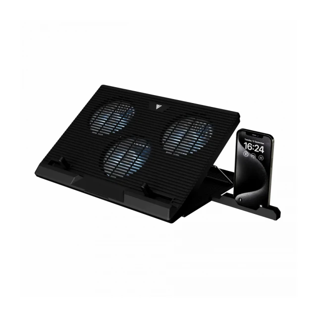 Postolje za laptop Gamdias Aether E1-7301 3X120mm/2xUSB-A
